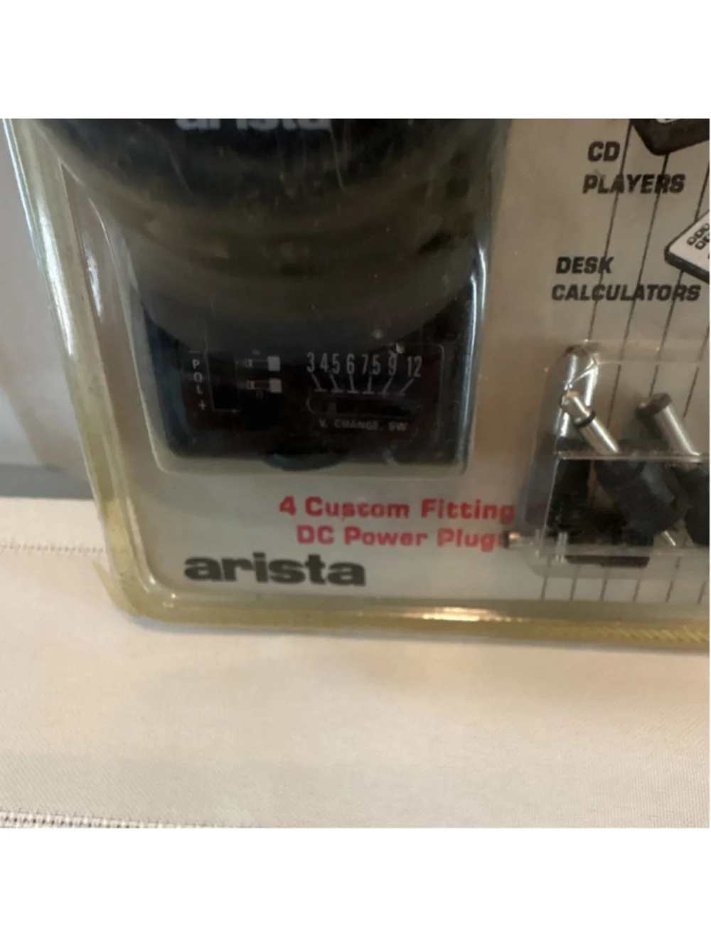 Arista 52-8300 Multi-Voltage AC/DC Adapter Portable Black Powered Universal